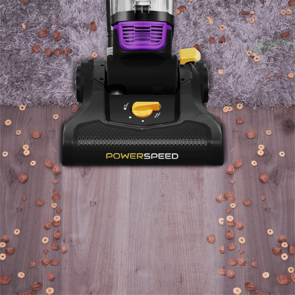 Eureka NEU182B PowerSpeed Aspiradora Vertical sin Bolsa, Lite, Morado