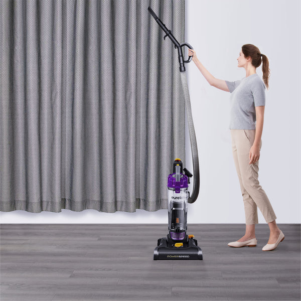 Eureka NEU182B PowerSpeed Aspiradora Vertical sin Bolsa, Lite, Morado