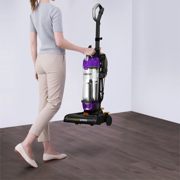 Eureka NEU182B PowerSpeed Aspiradora Vertical sin Bolsa, Lite, Morado